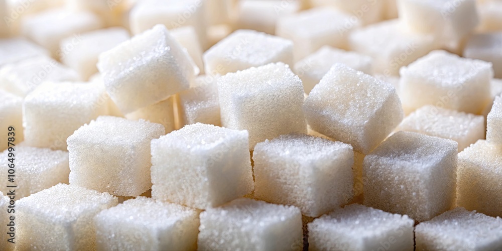 Close-up of cubes of refined sugar , sweet, granulated, white, ingredient, unhealthy, sweetener, sweetness, food Close-up of cubes of refined sugar , sweet, granulated, white, ingredient, unhealthy, sweetener, sweetness, food