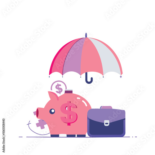  insurance reserve money emergency illustration