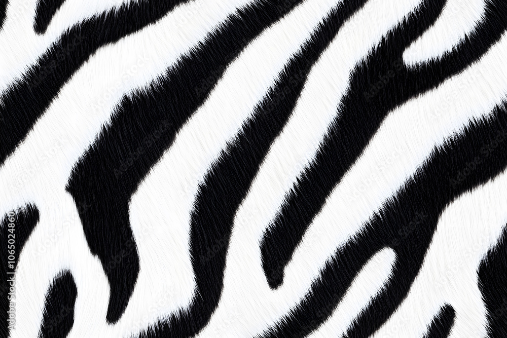 Obraz premium Zebra skin seamless pattern