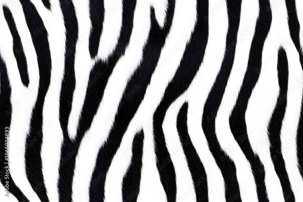 Obraz premium Zebra skin seamless pattern