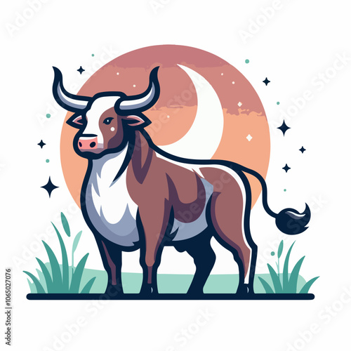 bull logo illustration