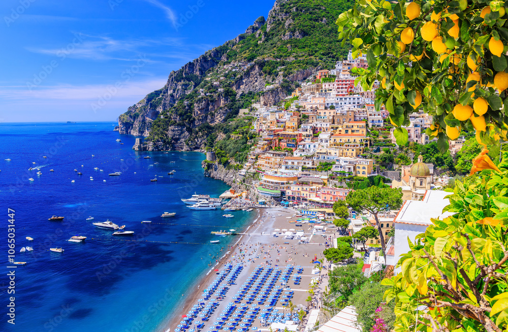 Amalfi Coast, Italy. View of Positano