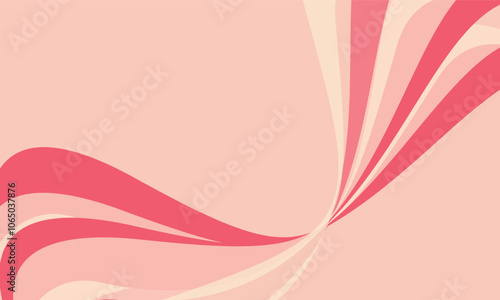 Abstract splash simple geometric background. Pink pastel color geometry shapes banner for business.