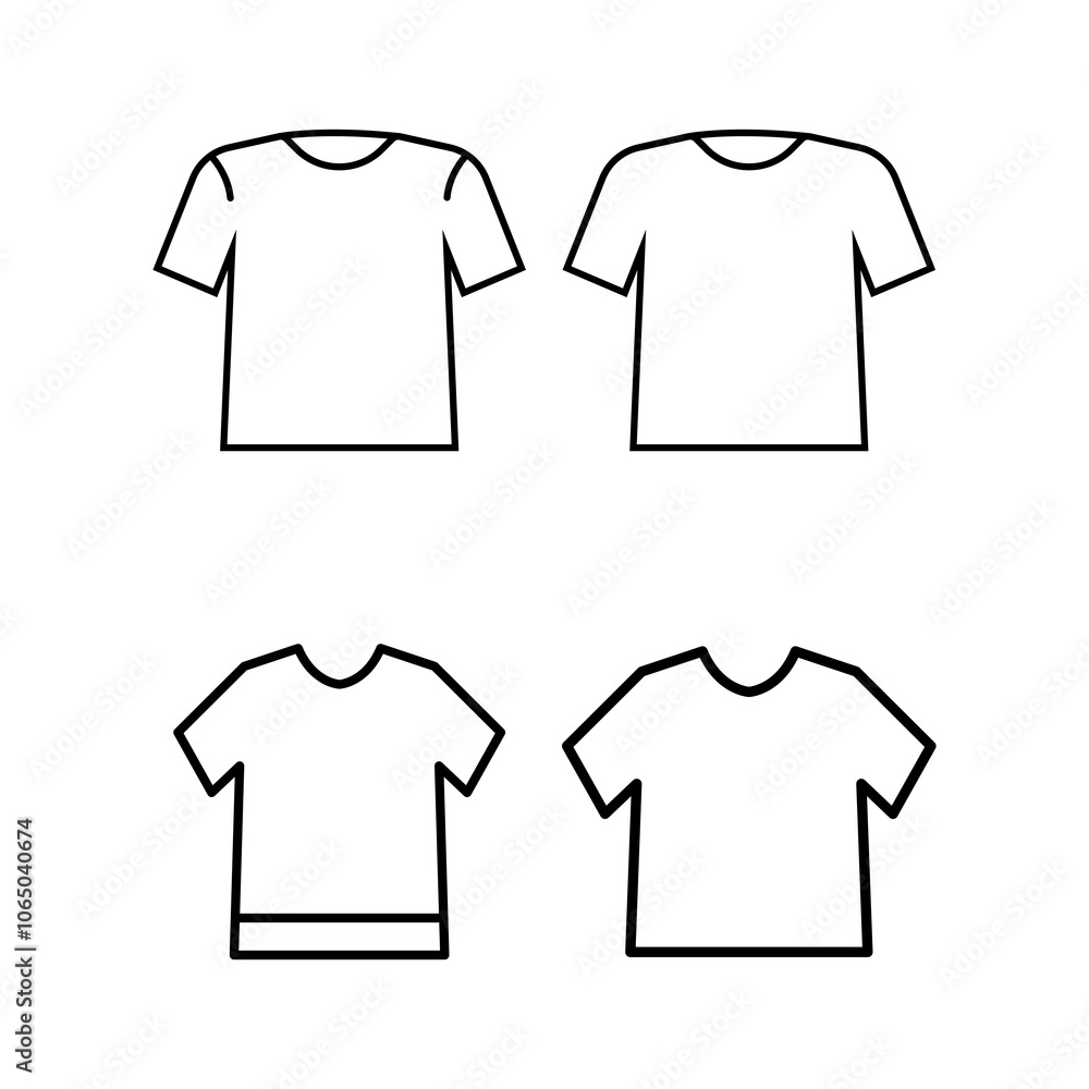 Fototapeta premium t shirt templates