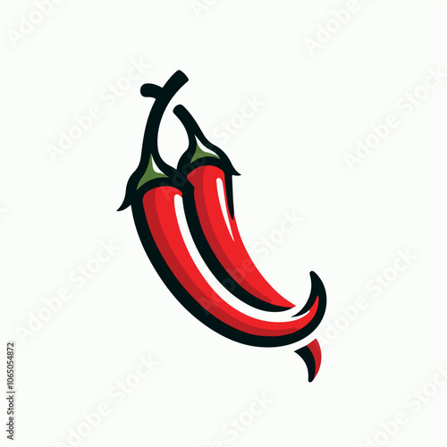 red hot chili peppers logo illustration