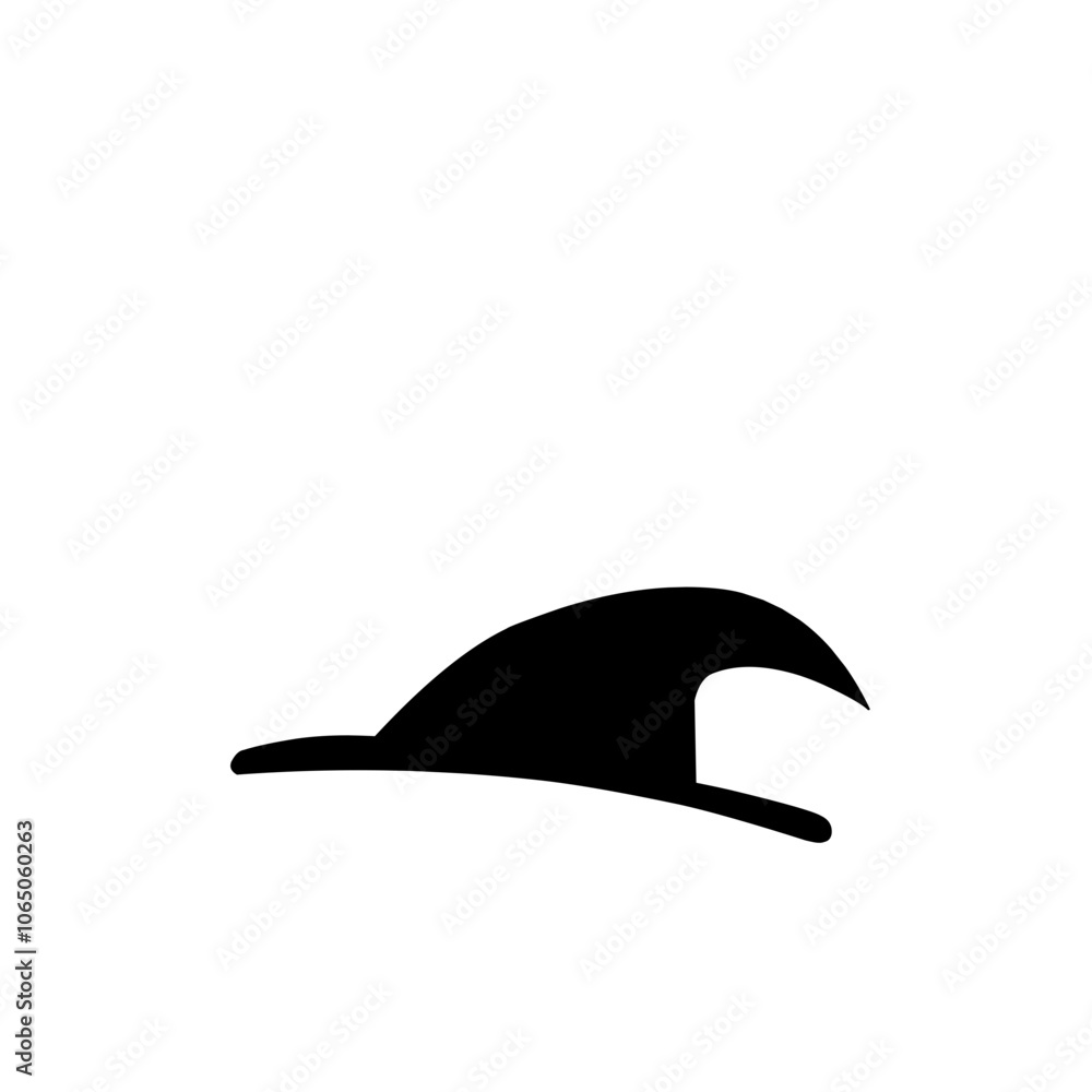 Witch Hat Silhouette