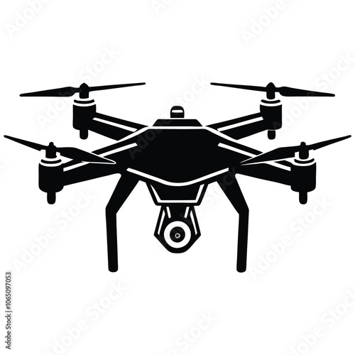 drone-silhouette eps vector design