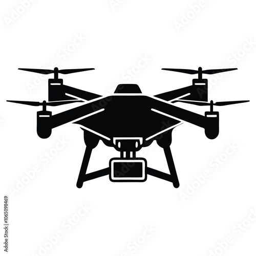 drone-silhouette eps vector design