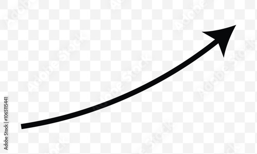 Current Flow Right Arrow Three Point Pointer Flowing Wave Path Direction Position Orientation Navigation Black White Vector Sign Icon Shape Outline. Eps 10.