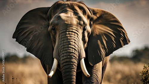 portrait of elephant