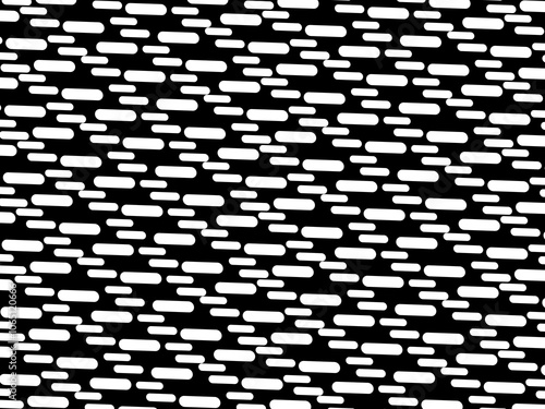 Vector Halftone Transition Abstract Wallpaper Pattern. Seamless Black And White Irregular Lines Background, for modern flat website design.