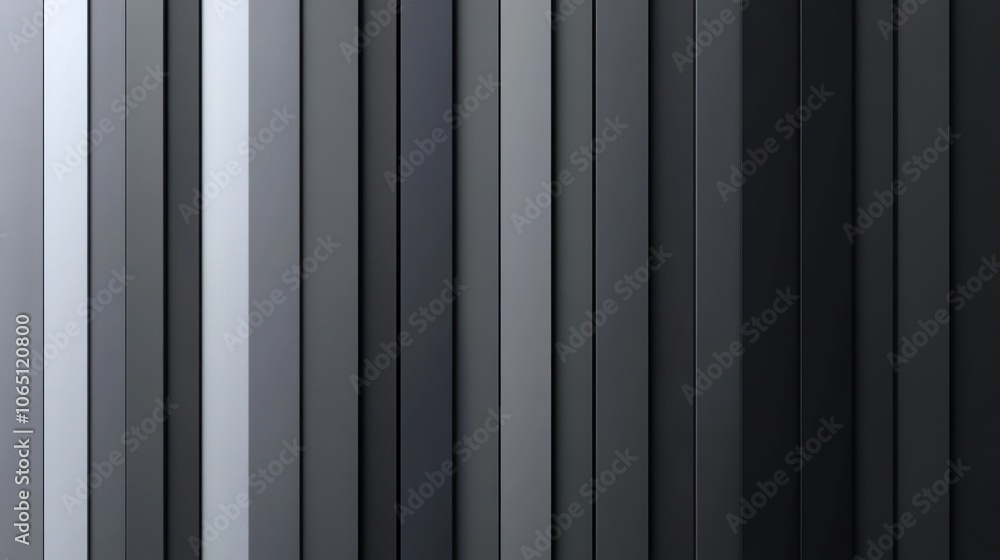 Obraz premium Abstract Grey and Black Striped Pattern