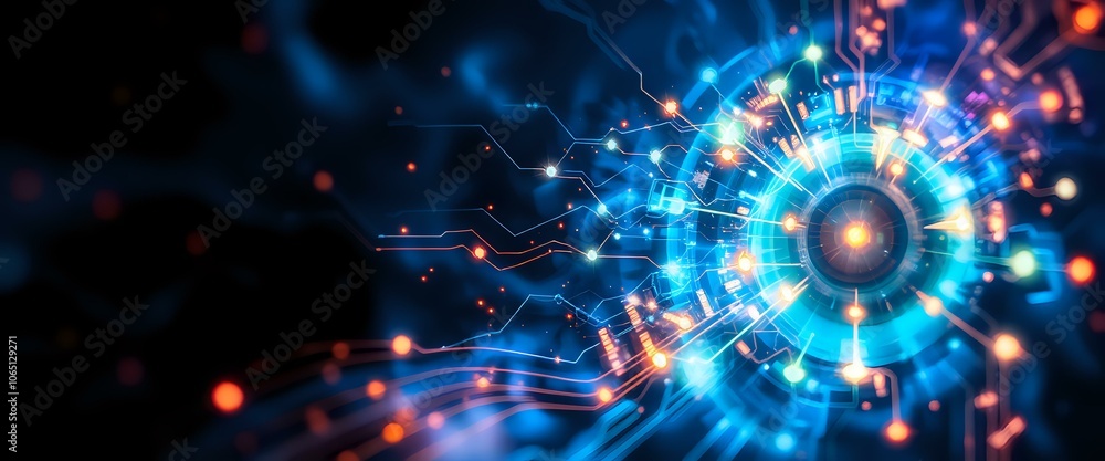 Abstract Futuristic Tech Flow Abstract Futuristic Tech Flow