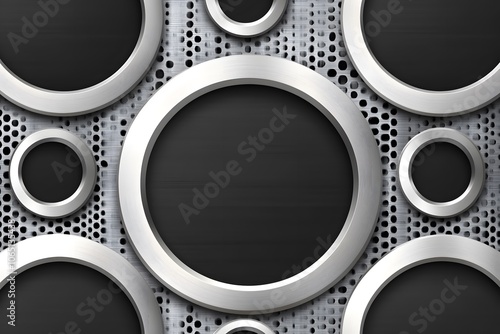 Silver Black Wallpaper