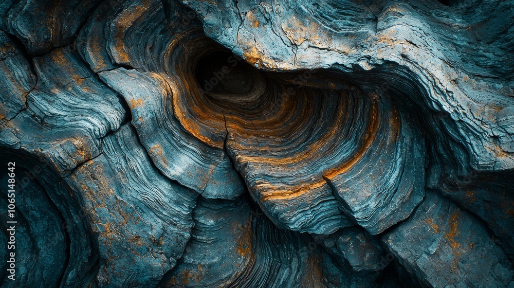 Close-Up of Ancient Rock Formations in California Close-Up of Ancient Rock Formations in California