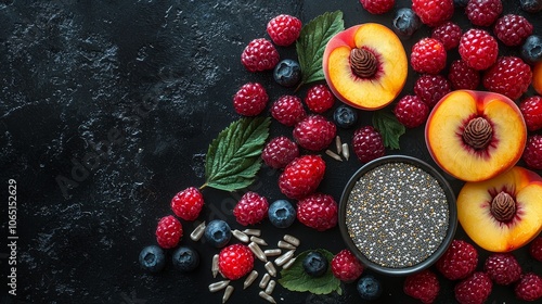 Discover the healthy benefits of fresh fruits and chia seeds for a vibrant lifestyle