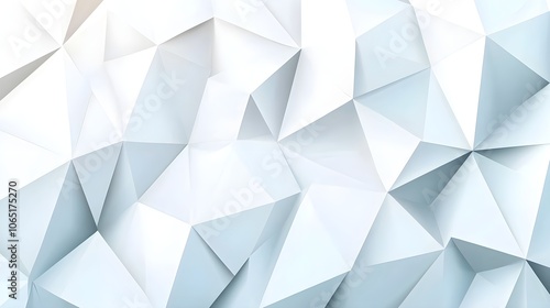 White Geometric Abstract Background