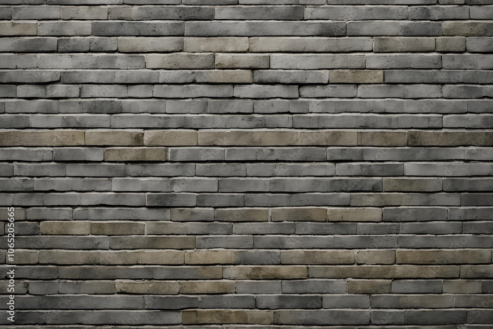 Obraz premium Gray Brick Wall Background