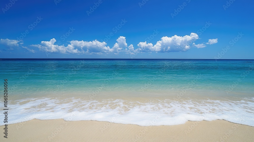Fototapeta premium summer beach view backgrounds