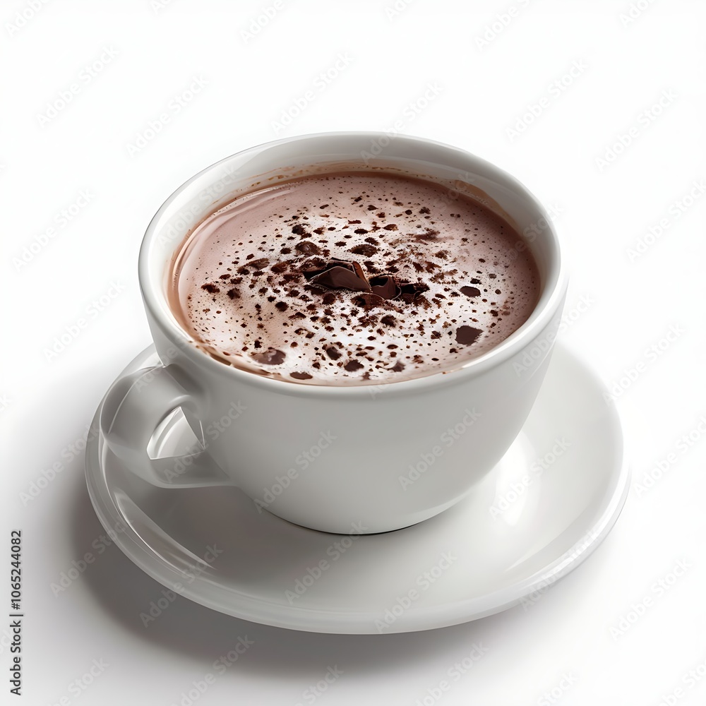 Obraz premium cup of coffee isolated generative ai