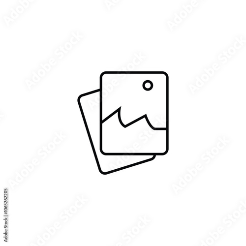 Picture icon. photo gallery line icon. image symbol. Vector illustration. Free Download Picture icon. photo gallery line icon. image symbol. Vector illustration. - GFXLoad