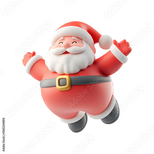 3d santa claus