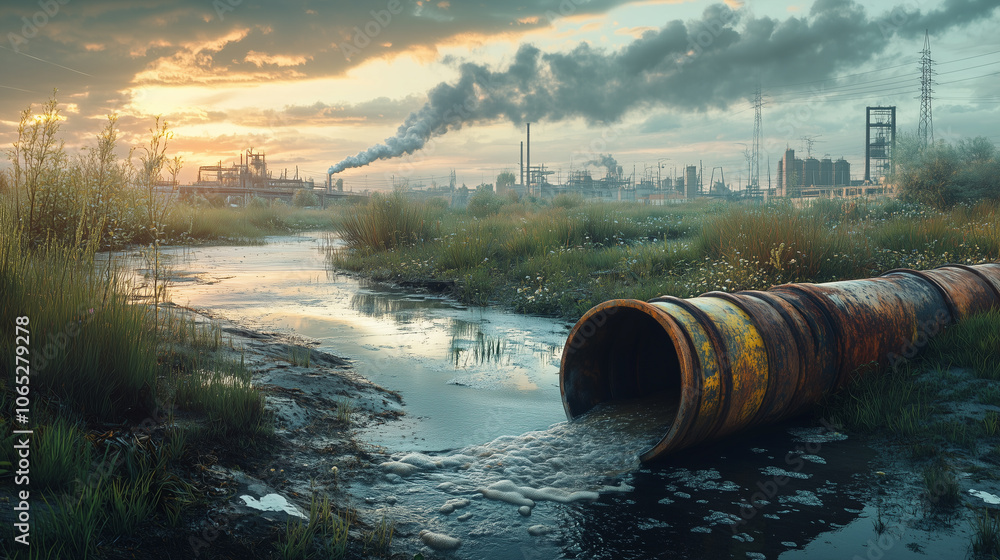 Wasteland, wastewater, industrial biohazard Wasteland, wastewater, industrial biohazard