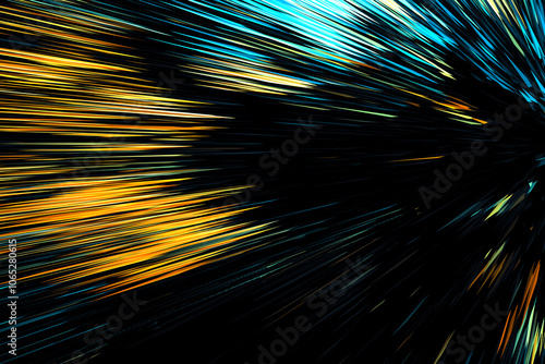 Motion Abstract Line Ray Background