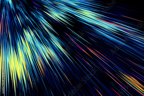 Motion Abstract Line Ray Background