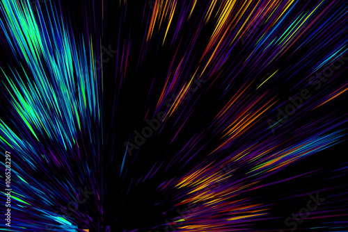Motion Abstract Line Ray Background