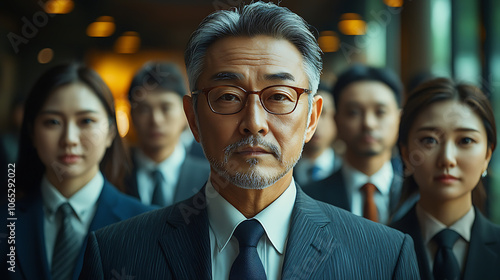 Portrait of business people