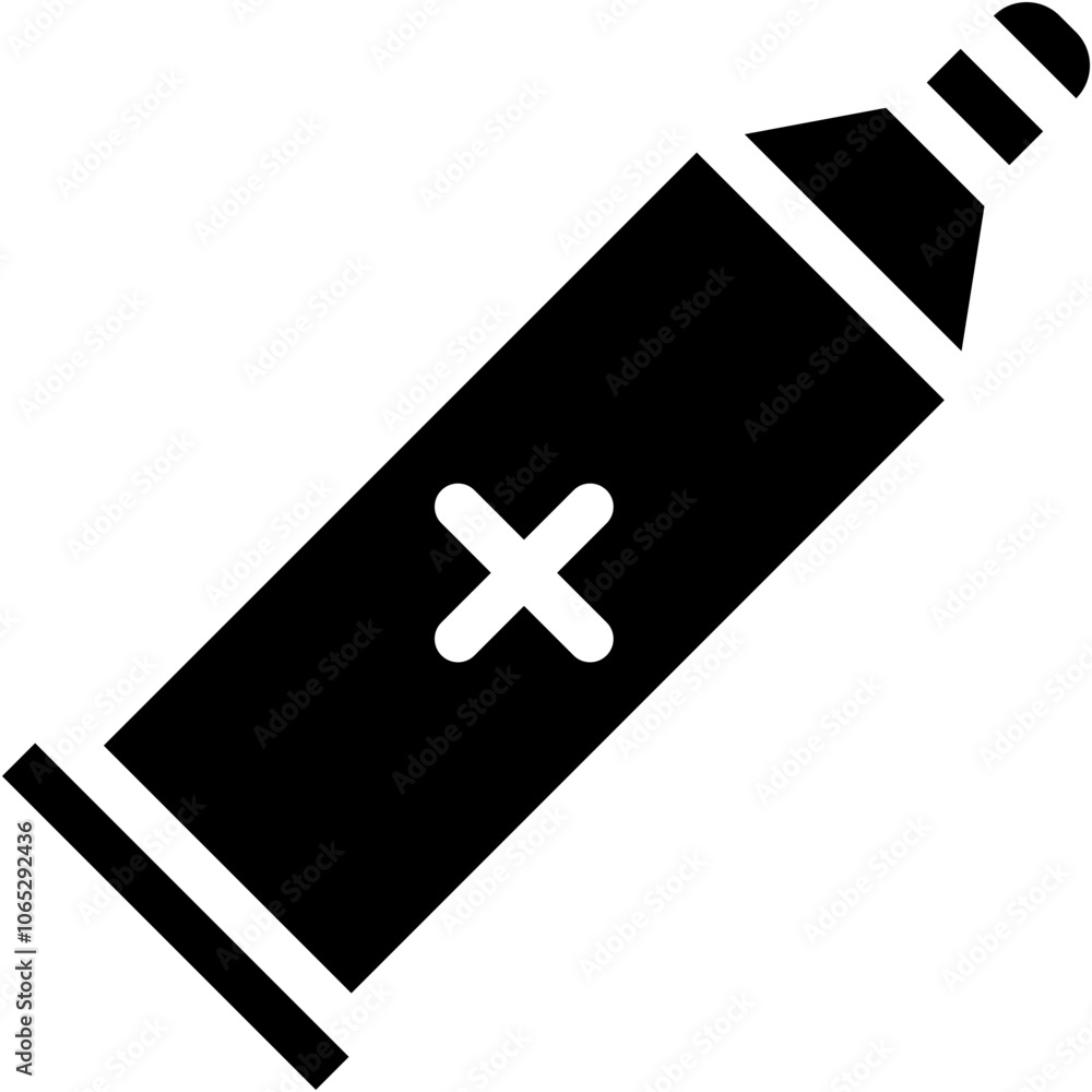 Paste, Tooth Paste, Clean, Tooth, Brushing Icon