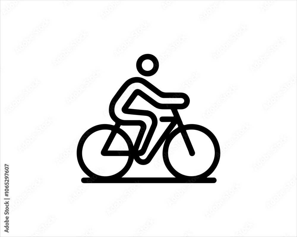 Fototapeta premium bicycle icon