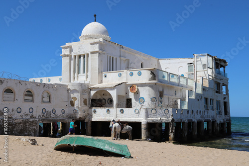 Koubet El Haoua in La Marsa, Tunisia – Historic Dome-Shaped Mausoleum Overlooking the Mediterranean Sea