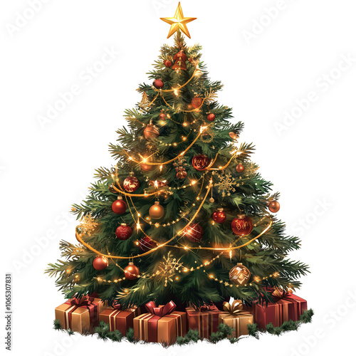 Christmas Tree Festive Cheer. 