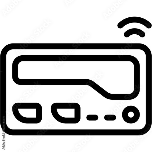 Pager, Beep, Electronics, Device, Tool, Technology Icon