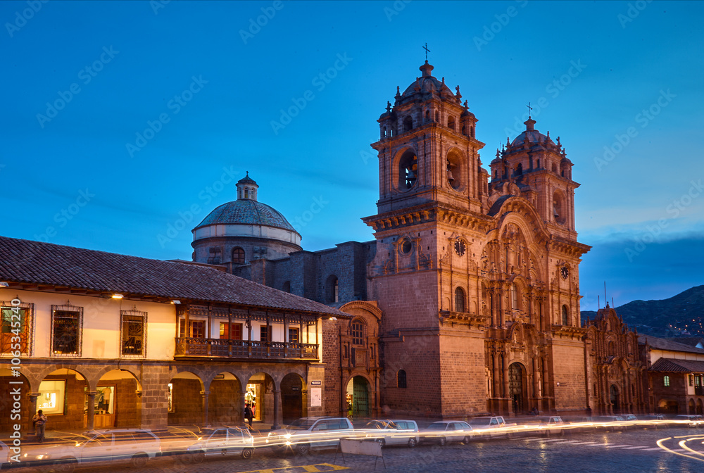 Obraz premium Walking through the historic streets of Cusco, you can still see these incredible walls, especially in the San Blas neighborhood and around the famous Twelve-Angled Stone.