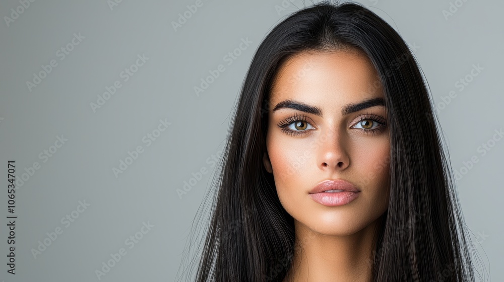 Elegant Woman's Professional Headshot with Natural Look Elegant Woman's Professional Headshot with Natural Look