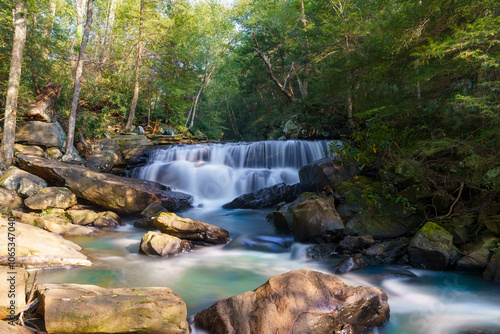 Deackers Creek Waterfall in Masontown WV photo