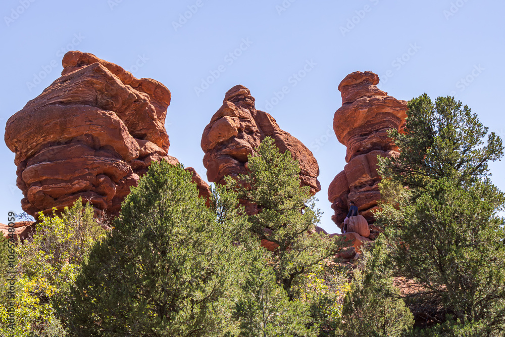 Iconic Balanced Rock Formations in Colorado's Landscape