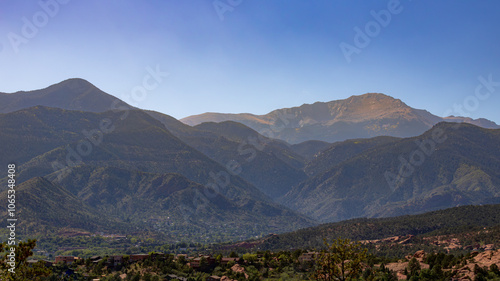 Obraz na płótnie Breathtaking Panorama of Colorado Mountains and Valleys w salonie