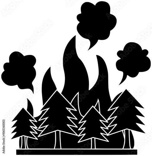 nature illustration garbage silhouette tree logo trash icon industry outline pollution ecology environmental electricity plant recycling water leaf environment shape and vector graphic background