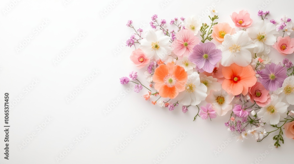 Playful Assortment of Vibrant Mini Flowers Playful Assortment of Vibrant Mini Flowers