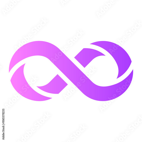 infinity gradient icon