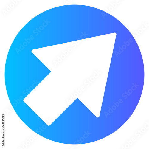 cursor gradient icon Free Download cursor gradient icon - GFXLoad