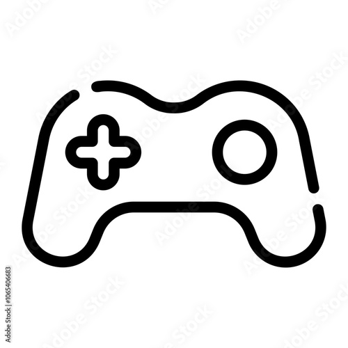 gaming line icon