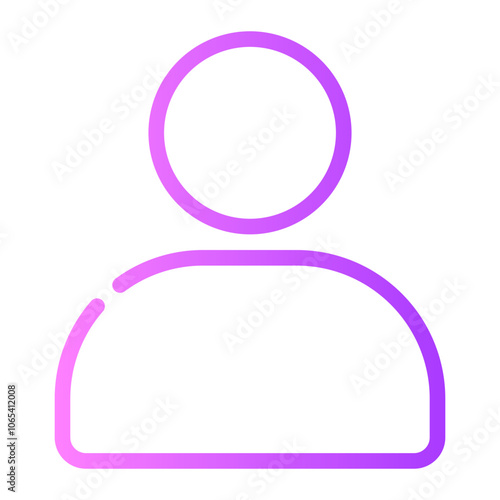 user gradient icon