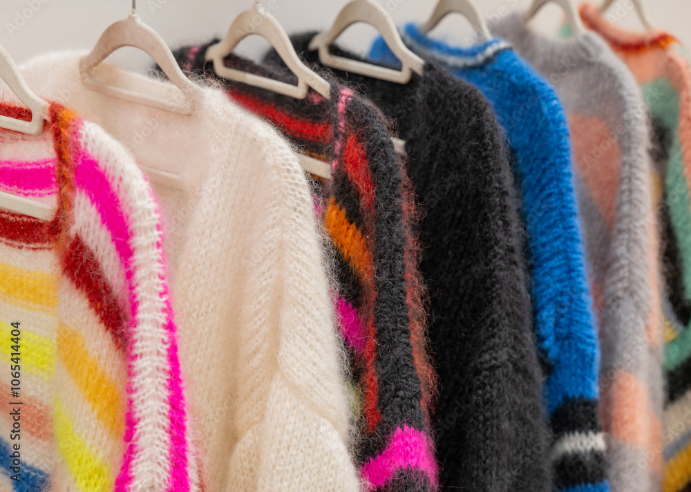 Mohair Pullover und Mohair Jacken Saison