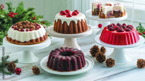 Festive Cakes for Christmas Celebration