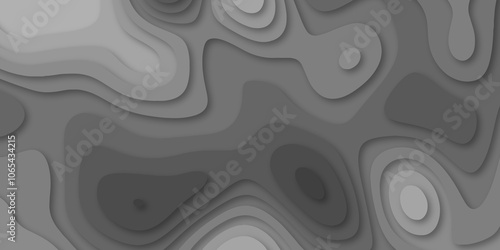 Abstract luxury multicolor modern 3d papercut background. Minimal abstract vector wave carve diamond topography line circle creative topography map circle and wave line smooth multilayer pattern.